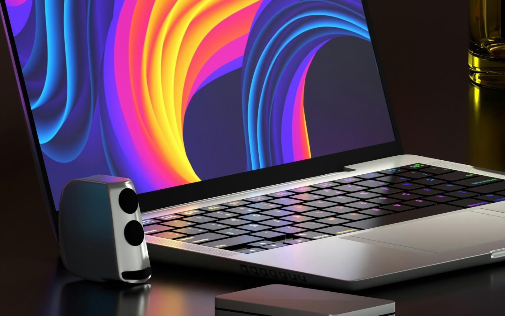 機械学習によるデータ分析の様子